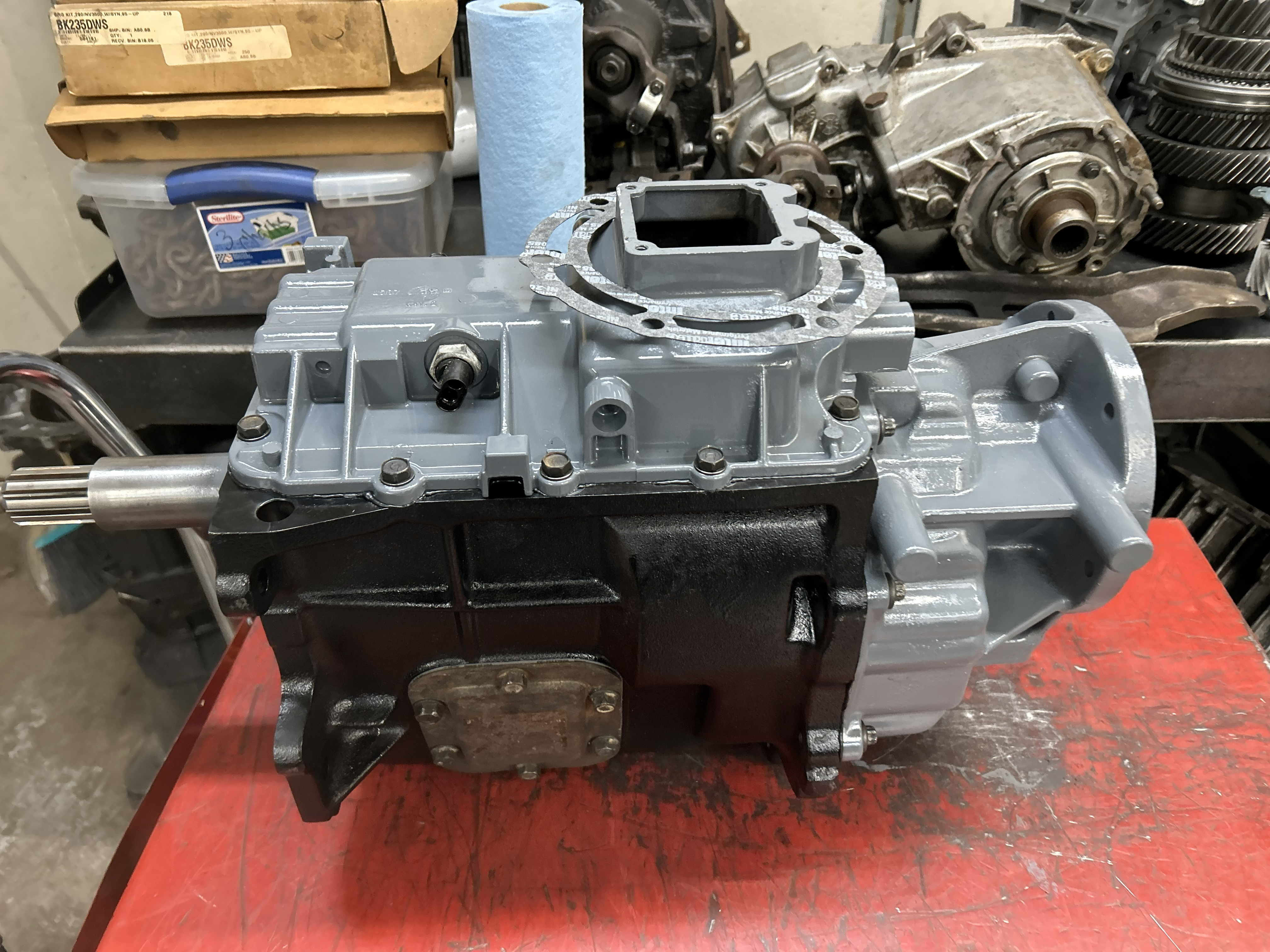 NV4500 transmission after rebuild
